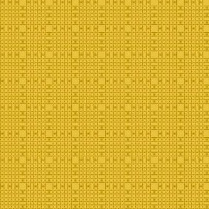 Victorian Tonal Plaid - Yellow, 0.75x0.75