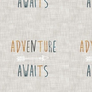 Adventure Awaits 6" square