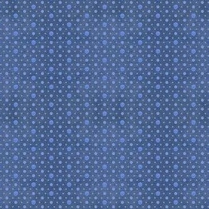 Spot Dot Samba - Denim Blue