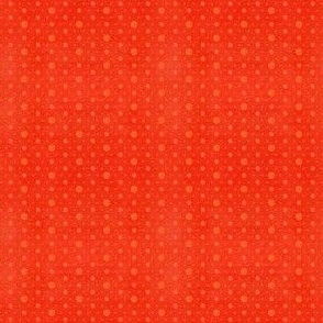 Spot Dot Samba - Reddish Orange