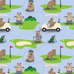 Golfing Quokkas