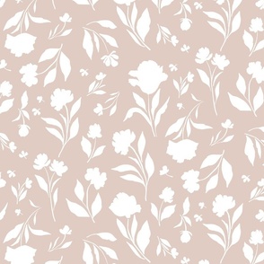 Citrine - Floral Print in Blush
