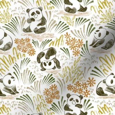 Rolling Pandas - small scale