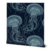 Jellyfish blue