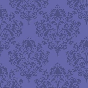 Very peri damask darker with Pantone color of the year 2022 Small scale