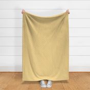 Ruff Life - yellow - funny dog fabric - LAD21