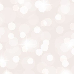 Large Sparkly Bokeh Pattern - Champagne Color