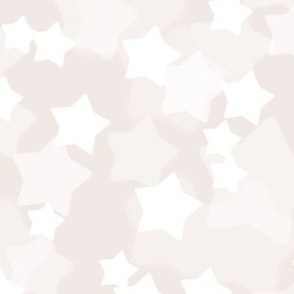 Large Starry Bokeh Pattern - Champagne Color