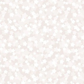 Small Starry Bokeh Pattern - Champagne Color