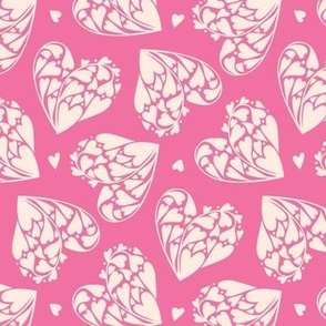 Heartfilled Hearts - Bubblegum* (medium)