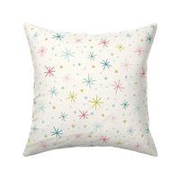 (M)Star fabric - cute pastel stars - non directional 