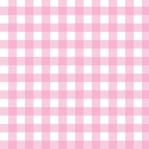 Pink Gingham Small (1/2")