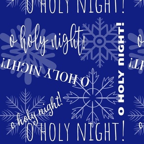 O Holy Night 3' x 5' Fabric Banner John 1:9 NIV