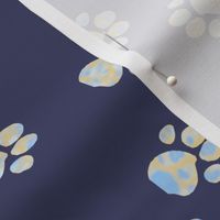 Blue Healer Paw print speckled
