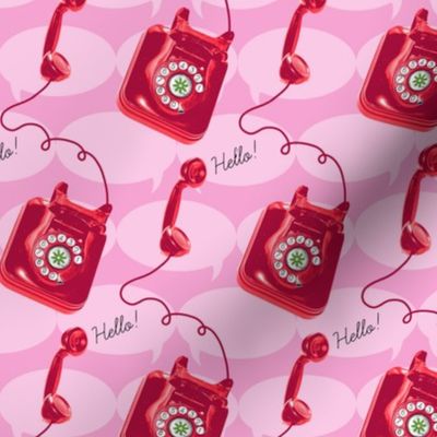 Hanging on the Telephone (Bubblegum) || retro rotary phones