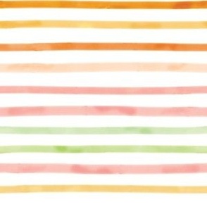 Watercolor Stripes 6x6