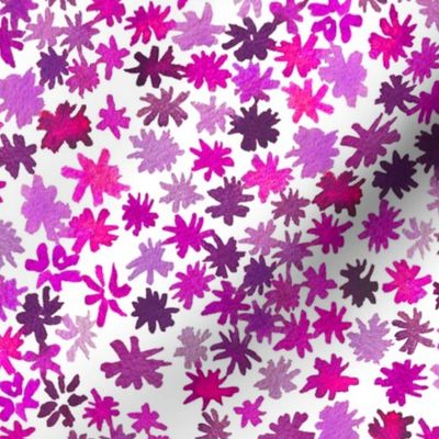 Fleurs de Provence //Hot Pink, Magenta, and Fuchia