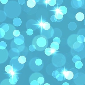 Large Sparkly Bokeh Pattern - Blueberry Sorbet Color