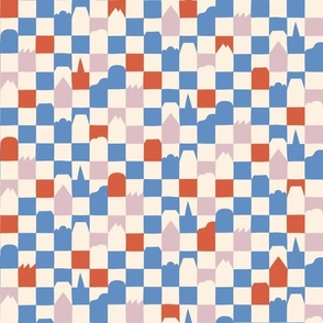 [SMALL]  Home Checkerboard - Blue