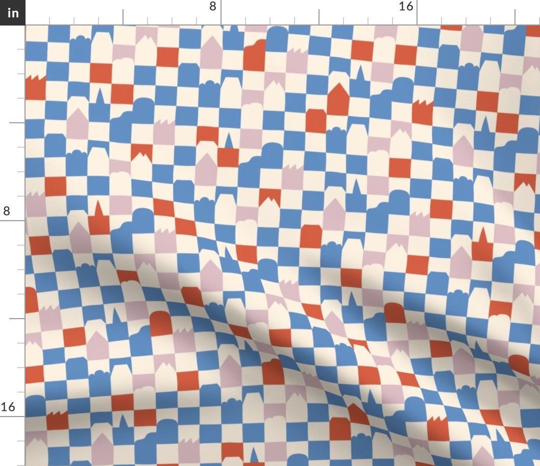 [SMALL]  Home Checkerboard - Blue
