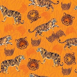 Tiger pattern 110