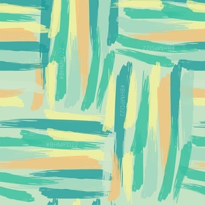 BHMPD22_Brush Strokes_Mint Background (Large Scale)