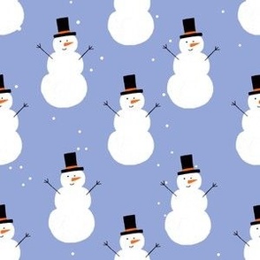 Happy Snowman - Sky Blue