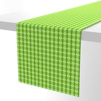 GSP6 -  Small - Gradient Checks on Point in Lime Green