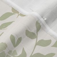 Forest green, Botanical Print in Wallpaper and Childers fabrics