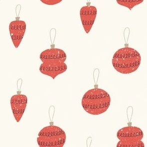 Christmas Ornaments - Red