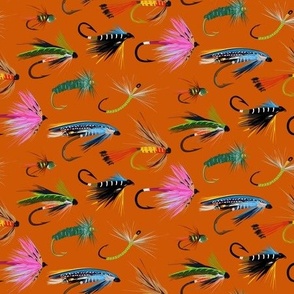 Fish Hunting Fabric, Wallpaper and Home Decor