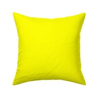 Solid Yellow Bold Yellow FFFF00 Plain Fabric Solid Coordinate