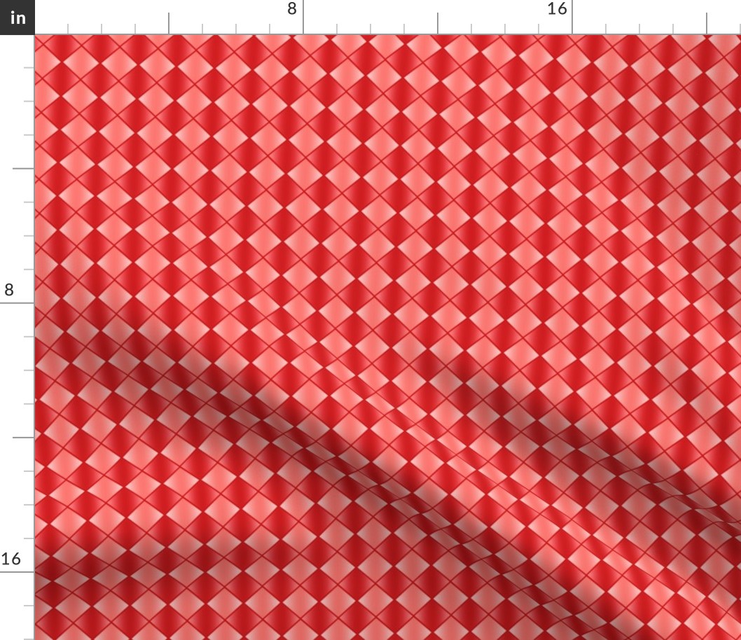 GCP9 -  Small - Gradient Checks on Point in Red-Orange