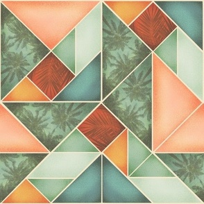 Palm Springs Tangram Mid-Century (mid scale)