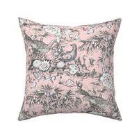 Blush pheasant floral