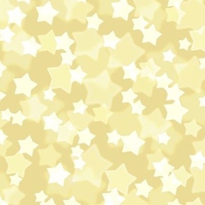 Starry Bokeh Pattern - Custard Color