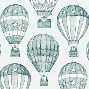 hot air balloons I jade small