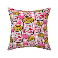 Love Potion Picnic - pink gingham 