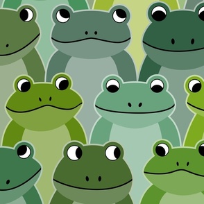 Friendly Frogs Jumbo size