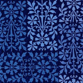 Scandinavian Blue Floral