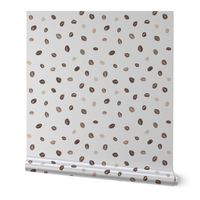 Coffee Bean Polka Dot 