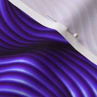 3D tech twisted electric purple ribbons