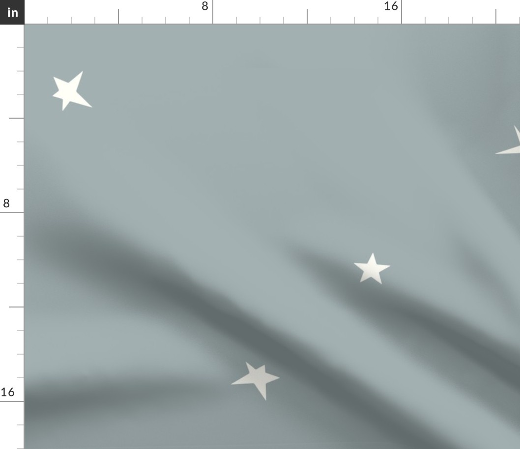 stars || dusty blue JUMBO scale