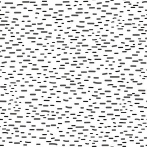 Abstract black and grey strokes and stripes pattern