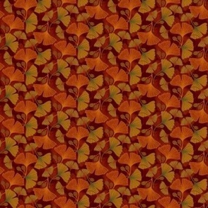 Ginkgo leaves - Autumn (small scale)