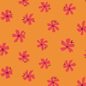 Daisy Meadow (23") - orange, pink, purple (ST2021DM)