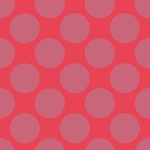 Polka dot (2") - purple, pink (ST2021PD)