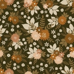 Bonito Floral Pattern_Dark Backgrund