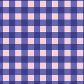 Very Peri - Plaid - periwinkle and cotton candy