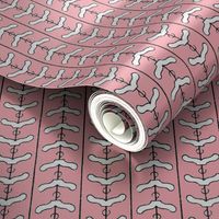 Clothes Hanger Chevron - pink